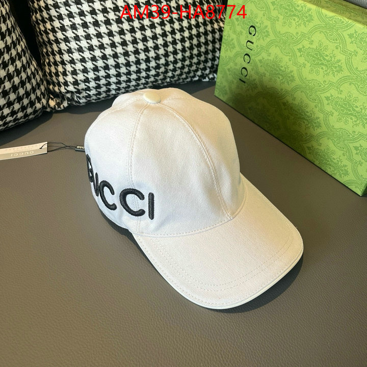 Cap(Hat)-Gucci knockoff highest quality ID: HA8774 $: 39USD