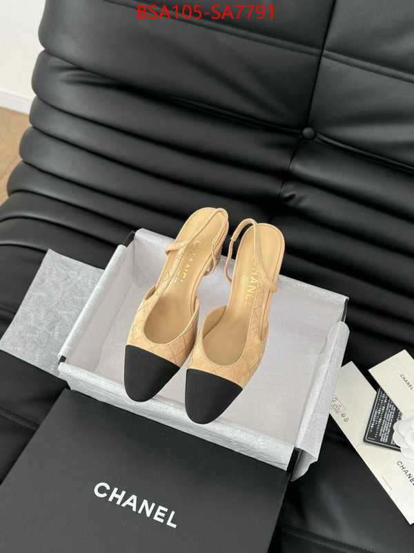 Women Shoes-Chanel aaaaa+ replica designer ID: SA7791 $: 105USD