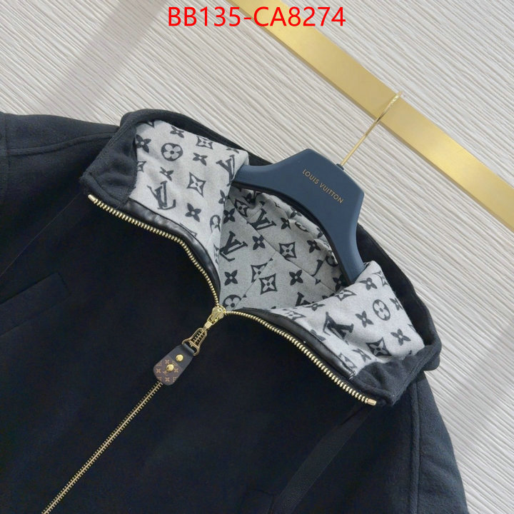 Clothing-LV fake designer ID: CA8274 $: 135USD