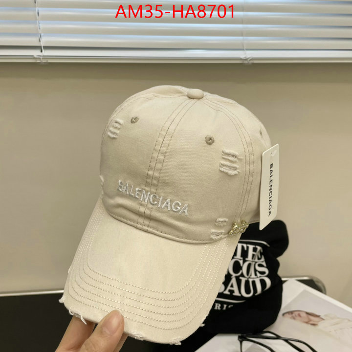 Cap(Hat)-Balenciaga high quality customize ID: HA8701 $: 35USD