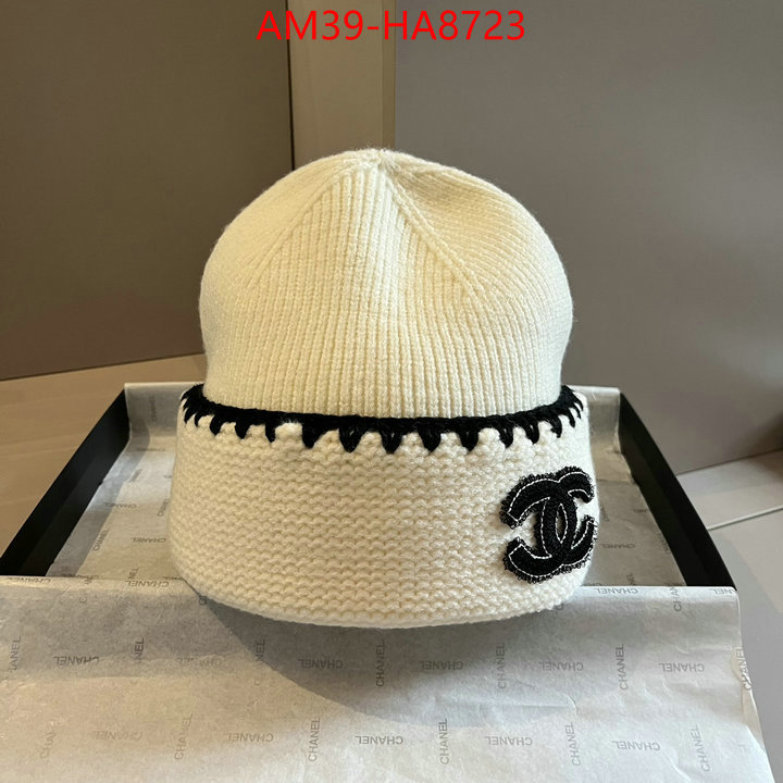 Cap (Hat)-Chanel luxury fashion replica designers ID: HA8723 $: 39USD