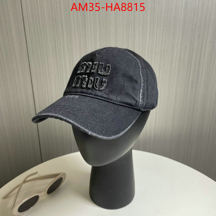 Cap(Hat)-Miu Miu best site for replica ID: HA8815 $: 35USD