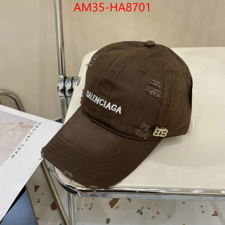 Cap(Hat)-Balenciaga high quality customize ID: HA8701 $: 35USD