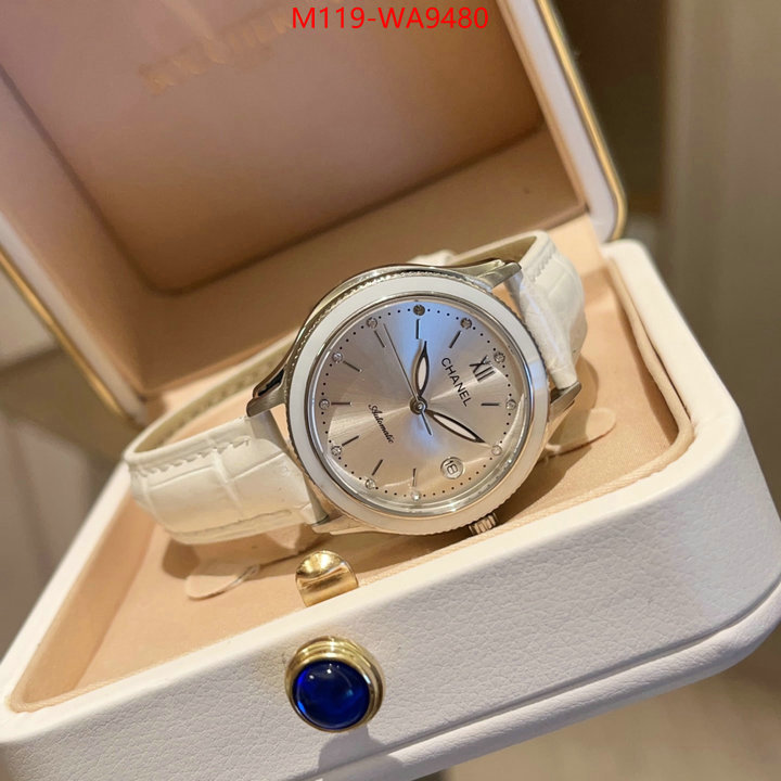 Watch(4A)-Chanel fake ID: WA9480 $: 119USD