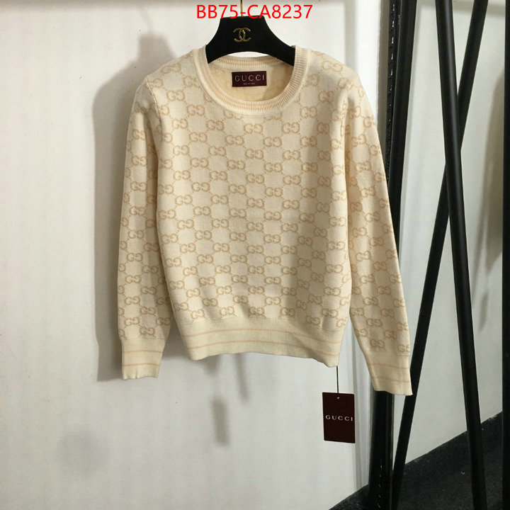 Clothing-Gucci 1:1 replica ID: CA8237 $: 75USD