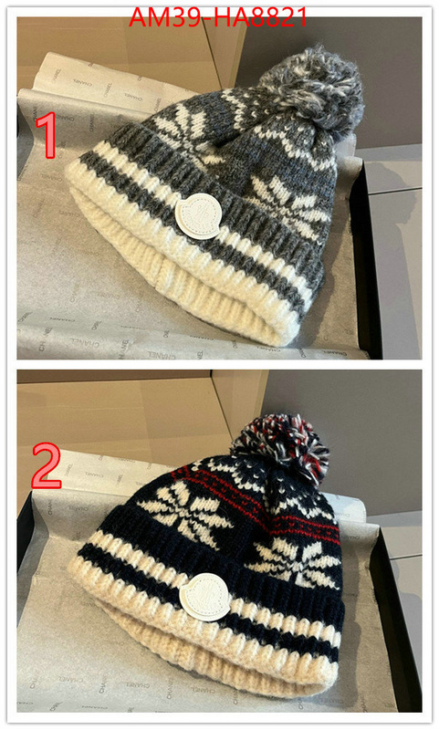 Cap(Hat)-Moncler 7 star quality designer replica ID: HA8821 $: 39USD