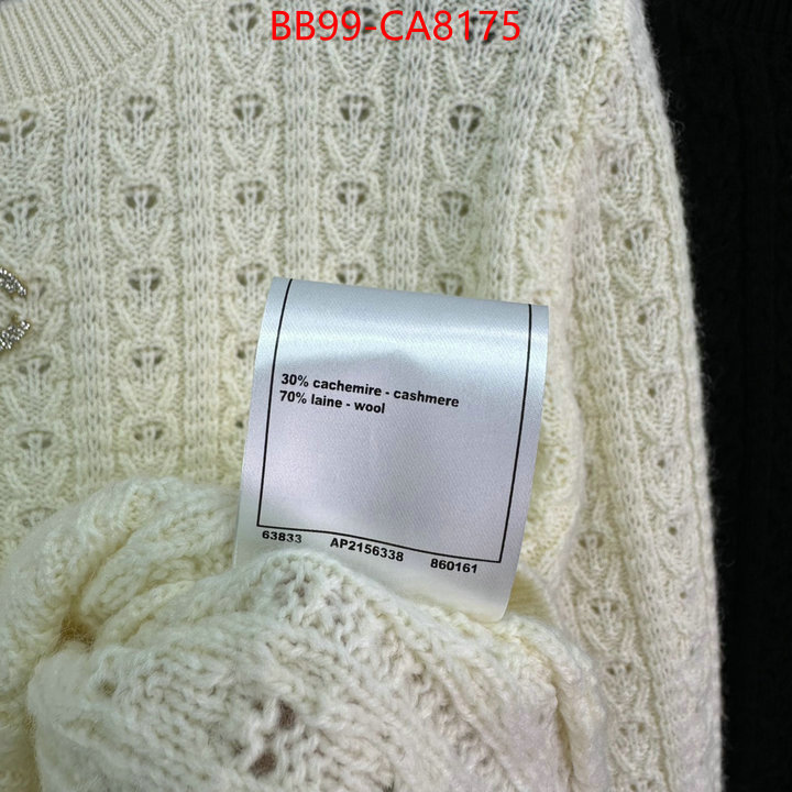 Clothing-Chanel aaaaa+ quality replica ID: CA8175 $: 99USD