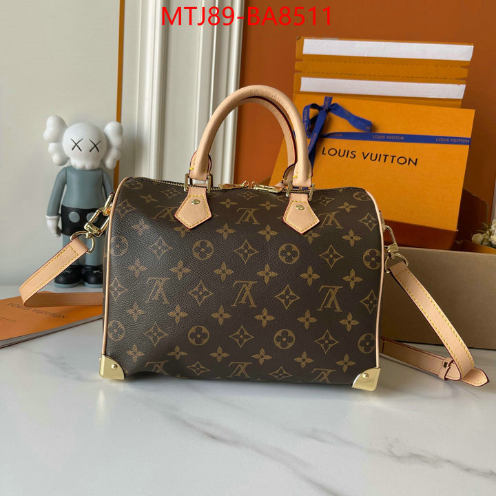 LV Bags(4A)-Speedy- 2024 perfect replica designer ID: BA8511 $: 89USD,