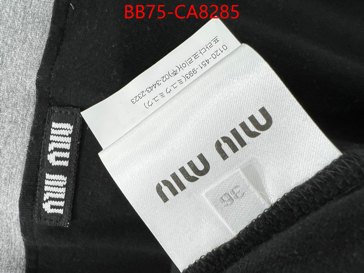 Clothing-MIU MIU replica wholesale ID: CA8285 $: 75USD