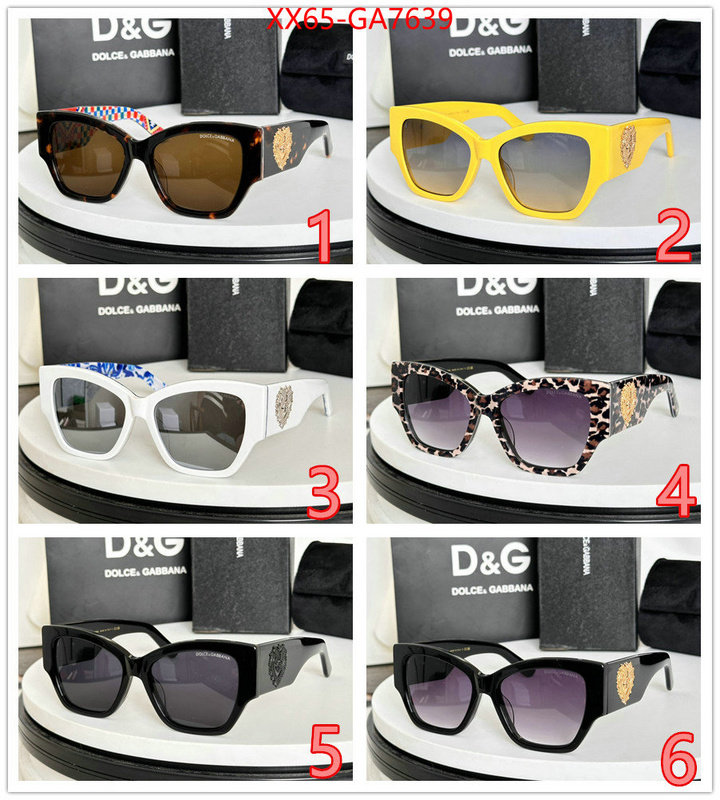 Glasses-DG 7 star quality designer replica ID: GA7639 $: 65USD