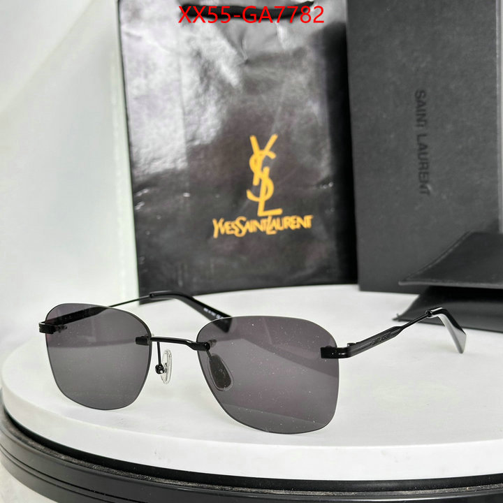 Glasses-YSL luxury 7 star replica ID: GA7782 $: 55USD