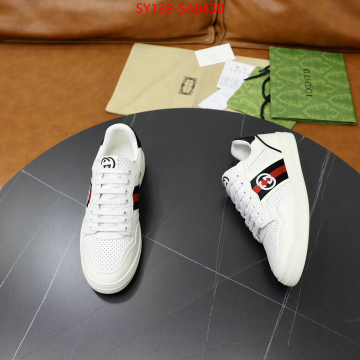 Men Shoes-Gucci the highest quality fake ID: SA8430 $: 139USD