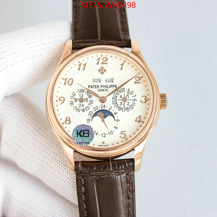 Watch(TOP)-Patek Philippe designer fashion replica ID: WA9498 $: 515USD