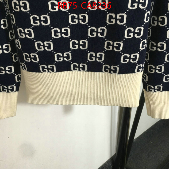 Clothing-Gucci best quality fake ID: CA8236 $: 75USD