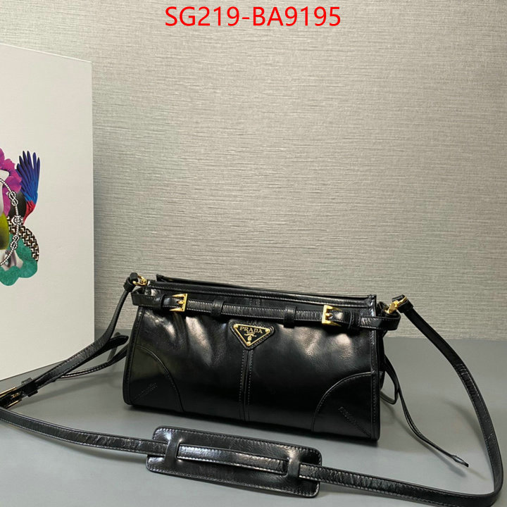 Prada Bags(TOP)-Crossbody- shop the best high quality ID: BA9195 $: 219USD,