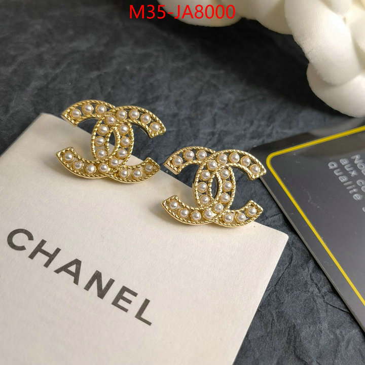 Jewelry-Chanel best fake ID: JA8000 $: 35USD