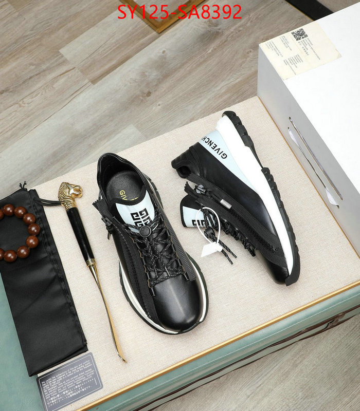 Men shoes-Givenchy mirror copy luxury ID: SA8392 $: 125USD