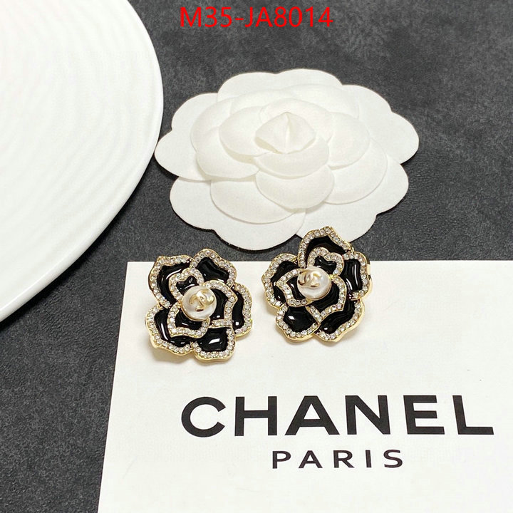 Jewelry-Chanel best quality designer ID: JA8014 $: 35USD