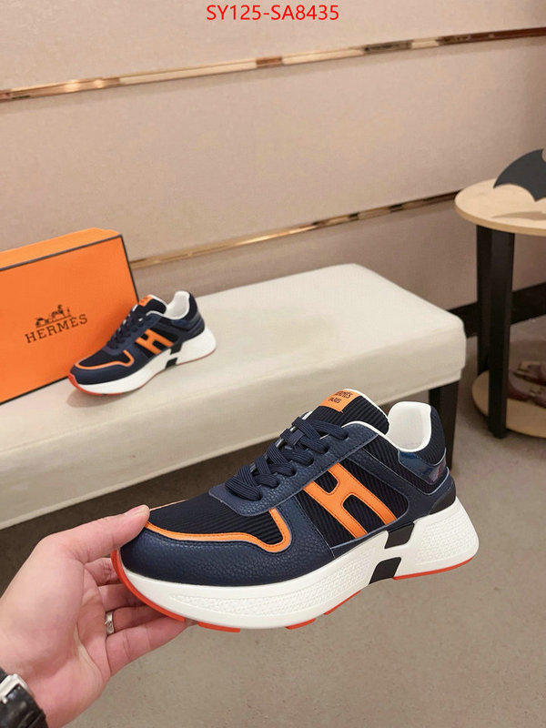 Men Shoes-Hermes how to find replica shop ID: SA8435 $: 125USD