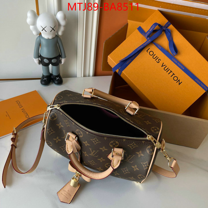 LV Bags(4A)-Speedy- 2024 perfect replica designer ID: BA8511 $: 89USD,