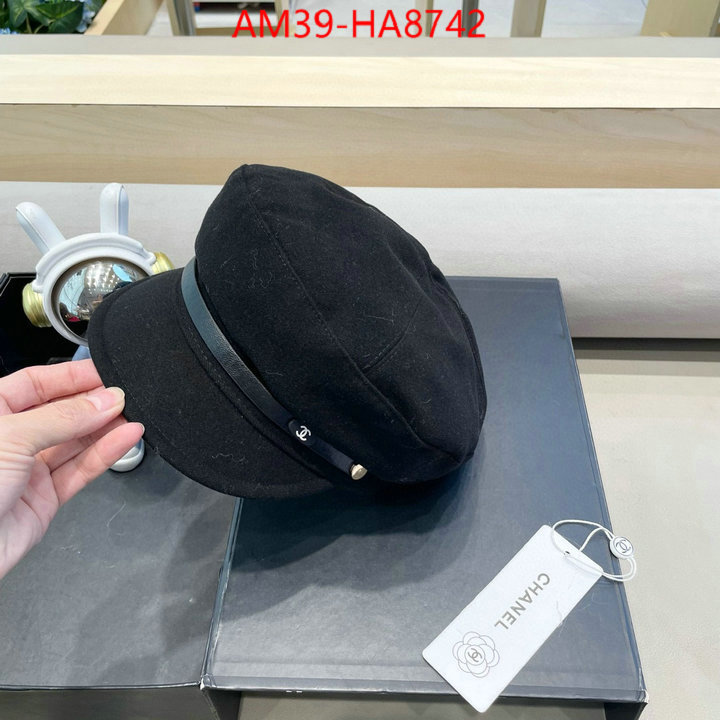 Cap (Hat)-Chanel buy aaaaa cheap ID: HA8742 $: 39USD