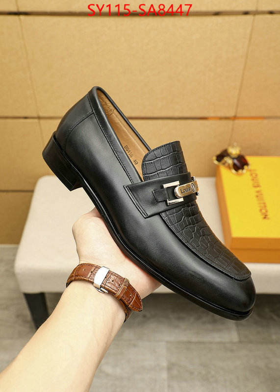 Men Shoes-LV how to start selling replica ID: SA8447 $: 115USD