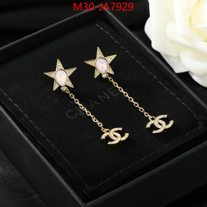 Jewelry-Chanel wholesale sale ID: JA7929 $: 30USD