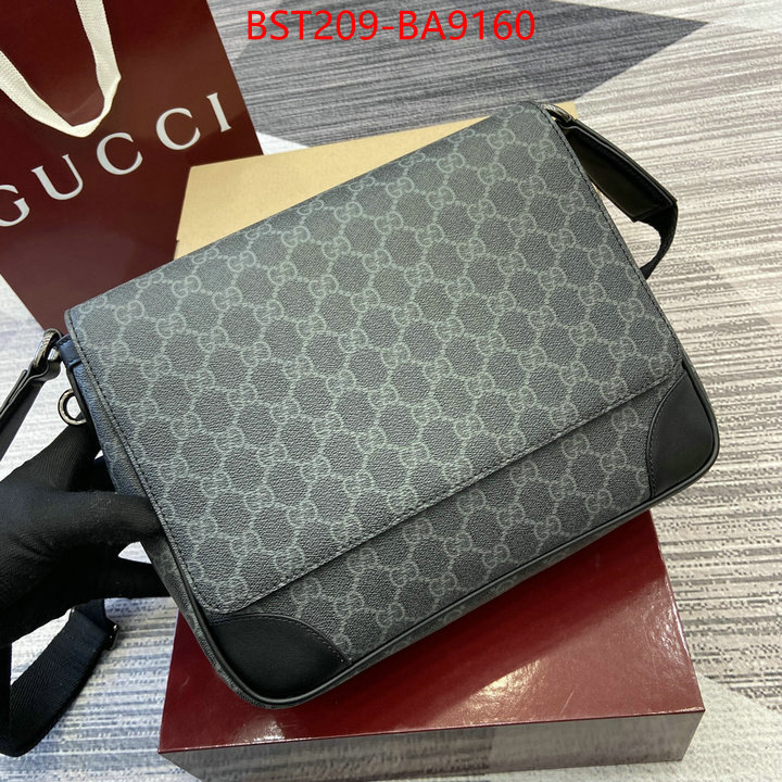 Gucci Bags(TOP)-Crossbody- wholesale imitation designer replicas ID: BA9160 $: 209USD,