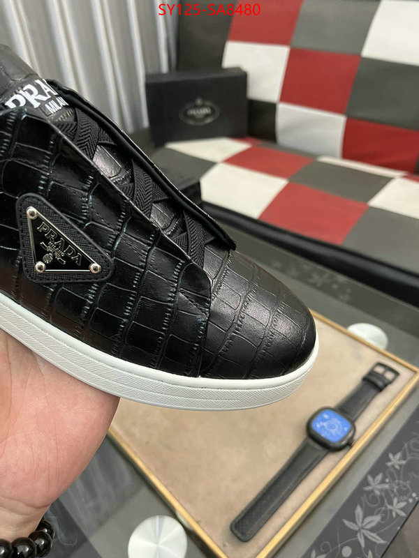 Men shoes-Prada 2024 replica wholesale cheap sales online ID: SA8480 $: 125USD