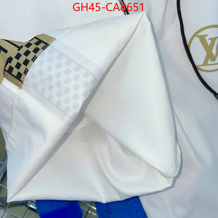 Beach Shorts-LV cheap high quality replica ID: CA8651 $: 45USD