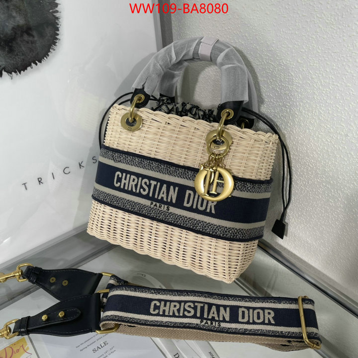 Dior Bags(4A)-Lady- buy 2024 replica ID: BA8080 $: 109USD,