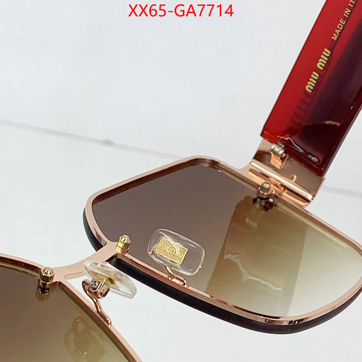 Glasses-Miu Miu wholesale designer shop ID: GA7714 $: 65USD