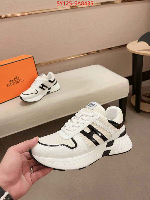 Men Shoes-Hermes how to find replica shop ID: SA8435 $: 125USD