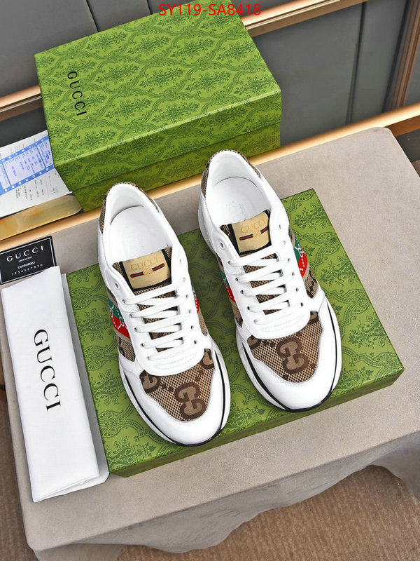 Men Shoes-Gucci luxury cheap replica ID: SA8418 $: 119USD