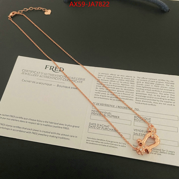 Jewelry-Fred buy replica ID: JA7822 $: 59USD