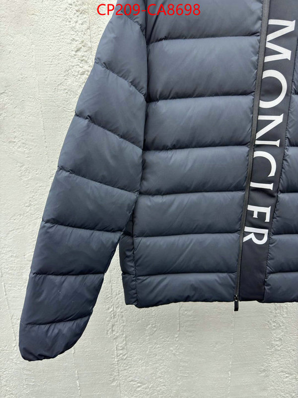 Down jacket Men-Moncler highest quality replica ID: CA8698 $: 209USD