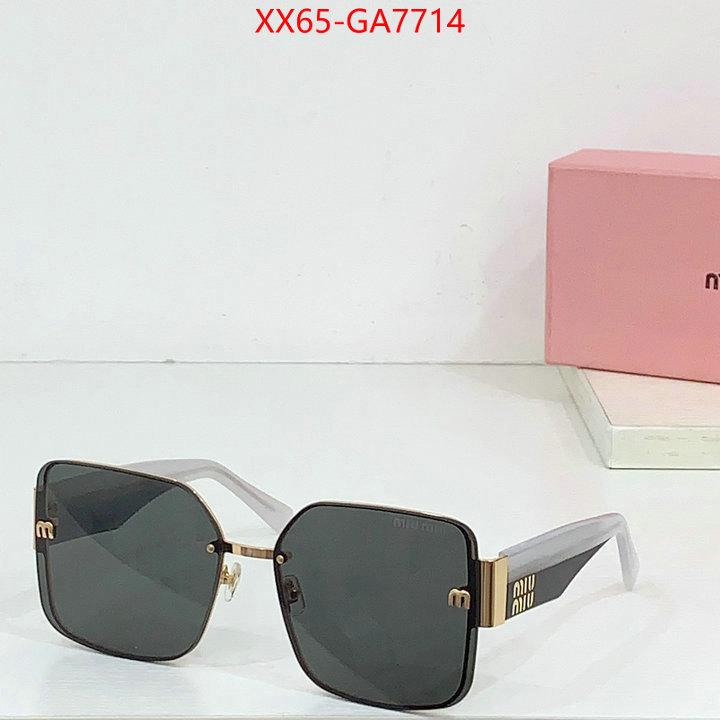 Glasses-Miu Miu wholesale designer shop ID: GA7714 $: 65USD