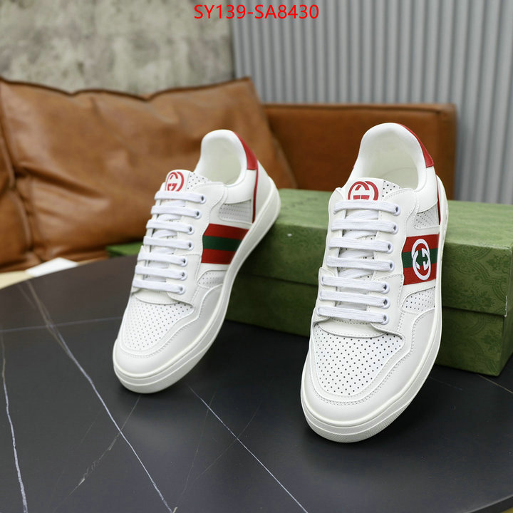 Men Shoes-Gucci the highest quality fake ID: SA8430 $: 139USD