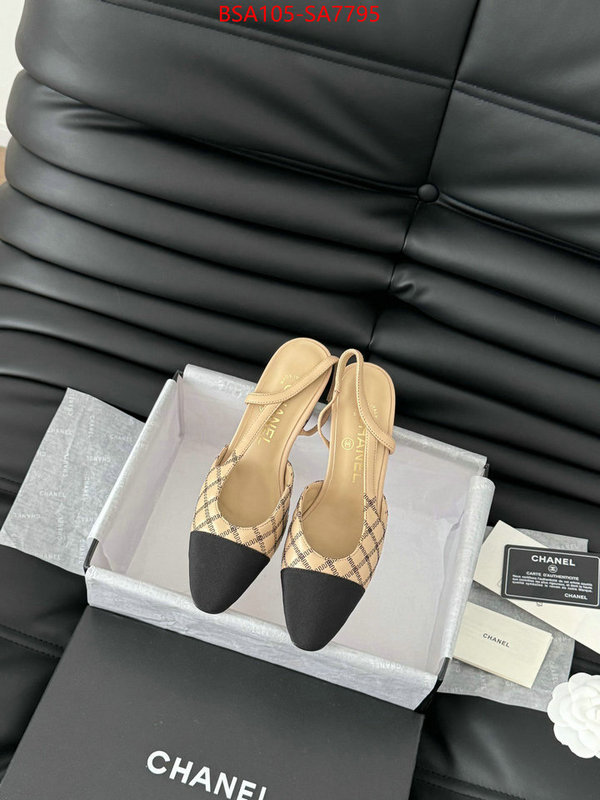 Women Shoes-Chanel best quality fake ID: SA7795 $: 105USD