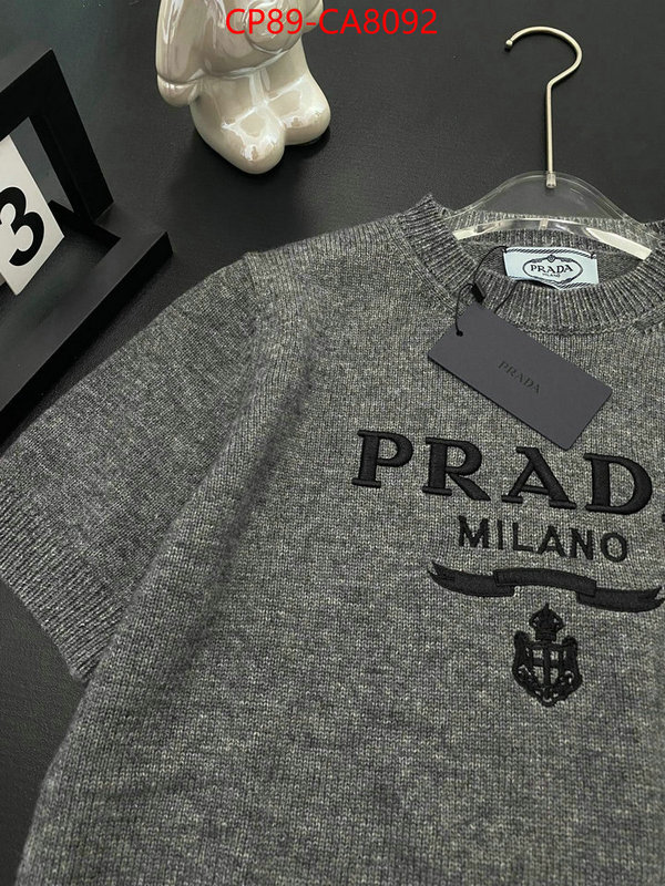 Clothing-Prada cheap online best designer ID: CA8092 $: 89USD