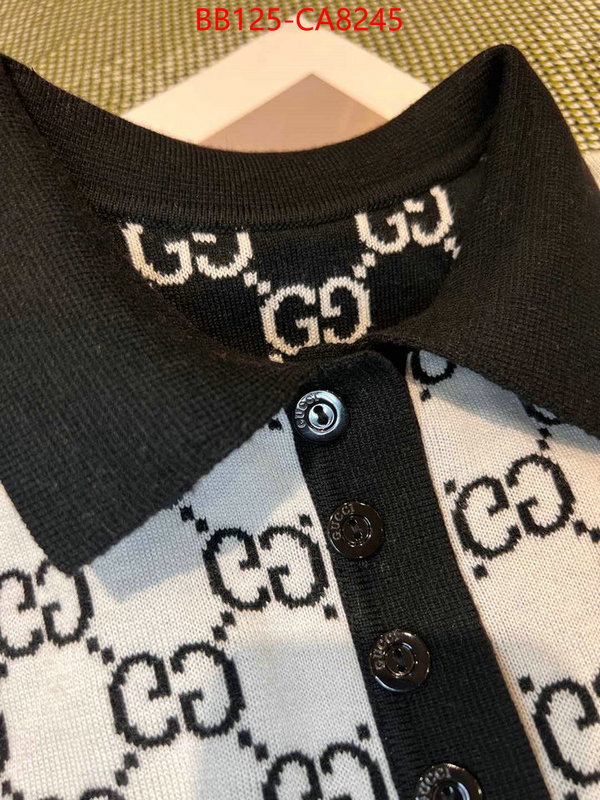 Clothing-Gucci online shop ID: CA8245 $: 125USD