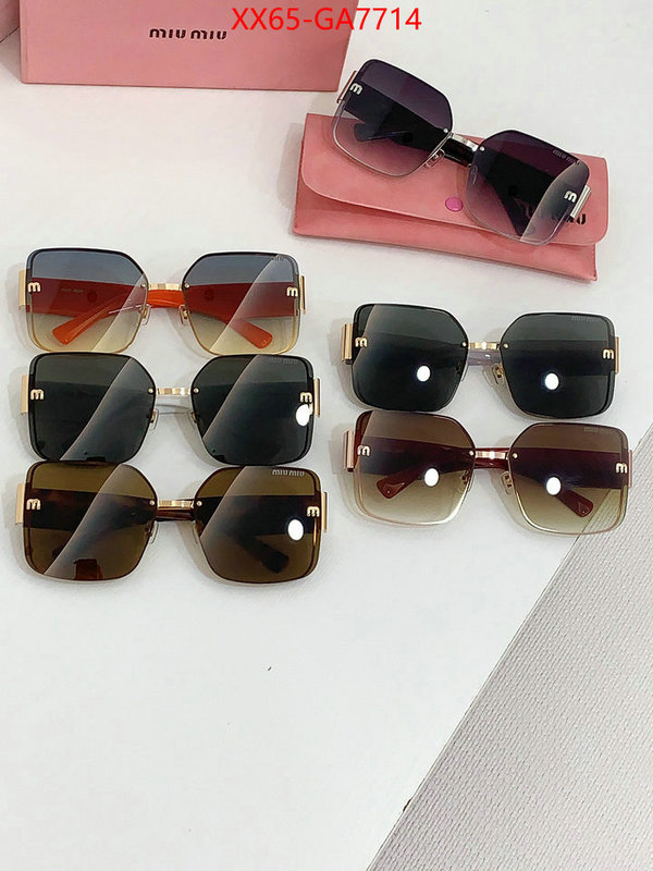 Glasses-Miu Miu wholesale designer shop ID: GA7714 $: 65USD