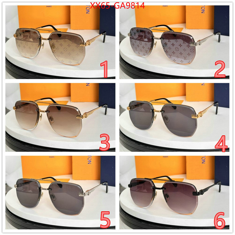 Glasses-LV perfect quality designer replica ID: GA9814 $: 65USD