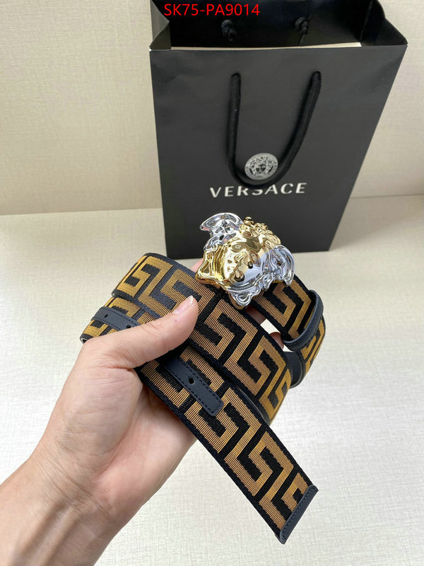 Belts-Versace best luxury replica ID: PA9014 $: 75USD