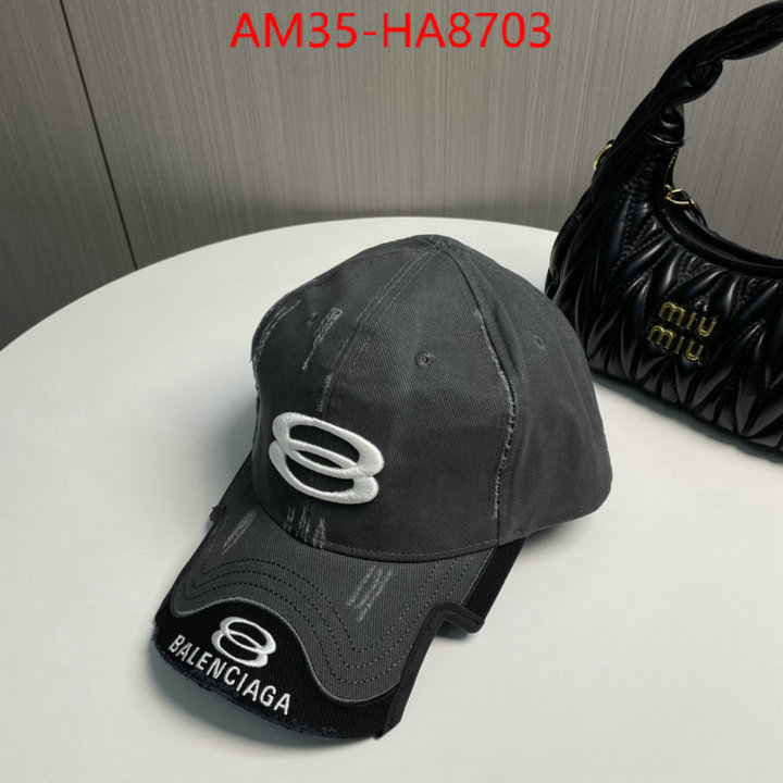 Cap(Hat)-Balenciaga customize best quality replica ID: HA8703 $: 35USD