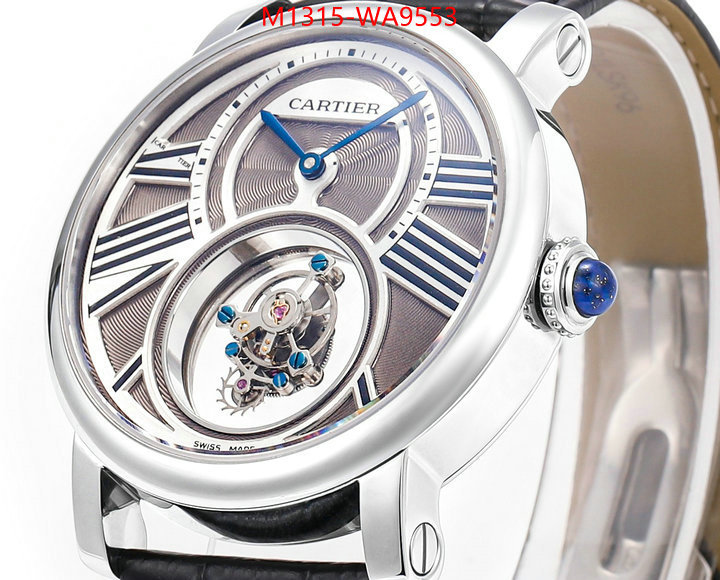 Watch(TOP)-Cartier aaaaa+ replica ID: WA9553 $: 1315USD