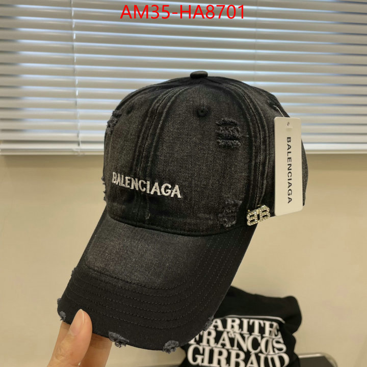 Cap(Hat)-Balenciaga high quality customize ID: HA8701 $: 35USD