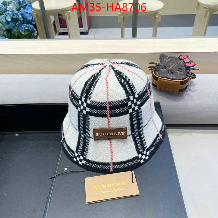 Cap(Hat)-Burberry best site for replica ID: HA8706 $: 35USD