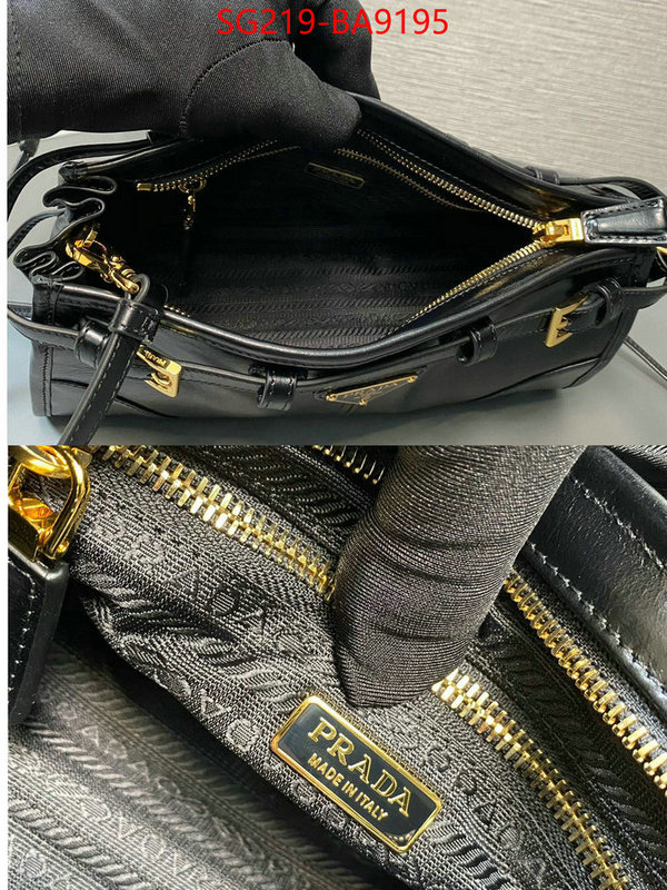 Prada Bags(TOP)-Crossbody- shop the best high quality ID: BA9195 $: 219USD,