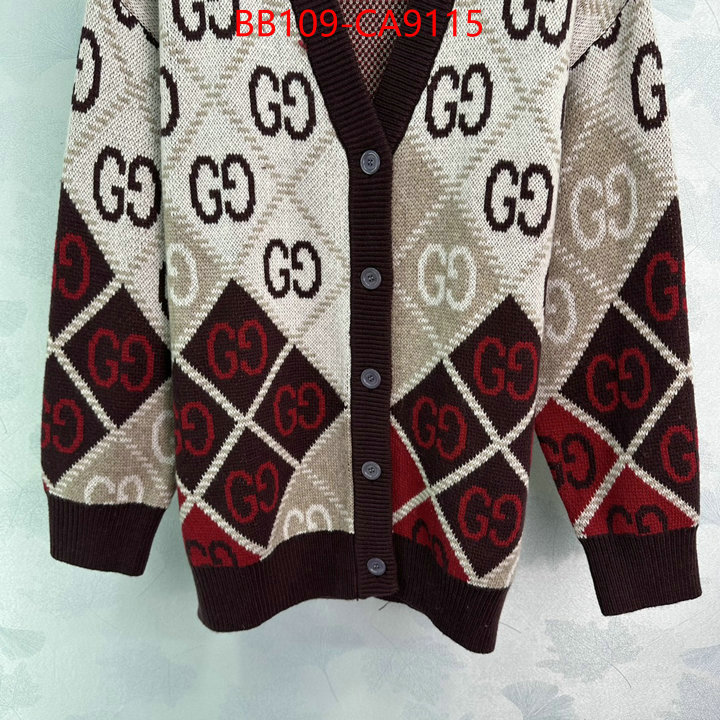 Clothing-Gucci best fake ID: CA9115 $: 109USD